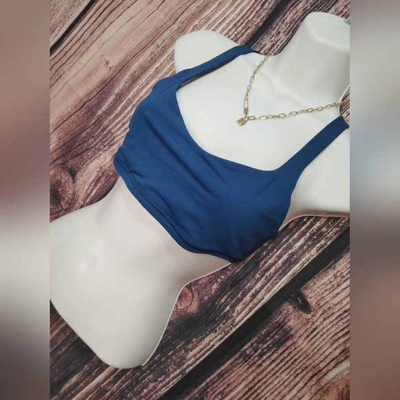 Lululemon Vibrant Blue Racerback Intimates Top with Elastic Band - Picture 4 of 6
